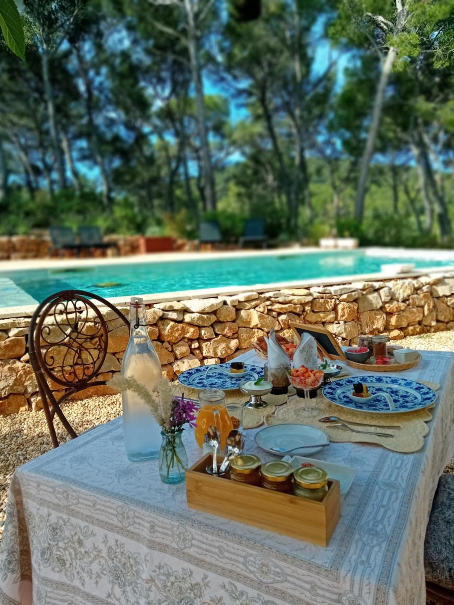 Les Pieds Tanques - Chambres D'Hotes - Calanque A Pieds Saint-Cyr-sur-Mer Exterior foto